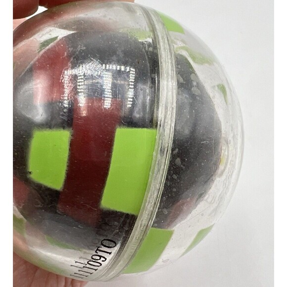 YOYO Ball Big Time Toys Red Black Green 2.5" Self Retracting Vintage 2003 - Picture 3 of 6